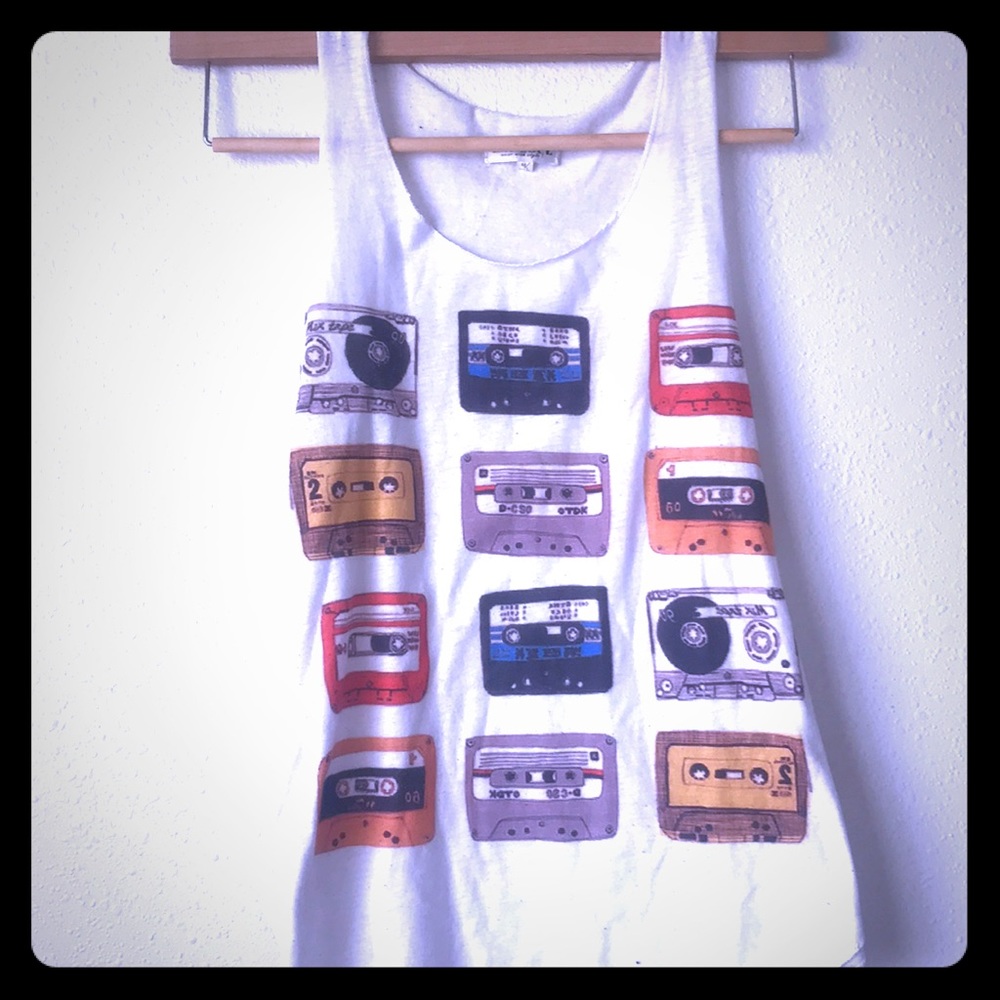 LA Soul mix tape tank